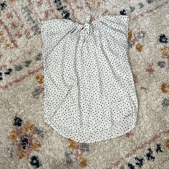 Lauren Conrad polka dot shirt - Picture 3 of 4